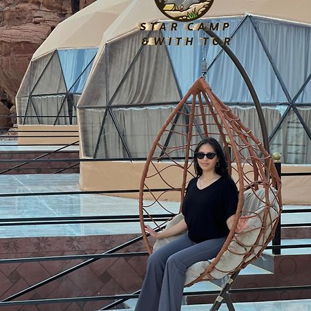 Star Camp & With Tor Hotel Wadi Rum Bagian luar foto