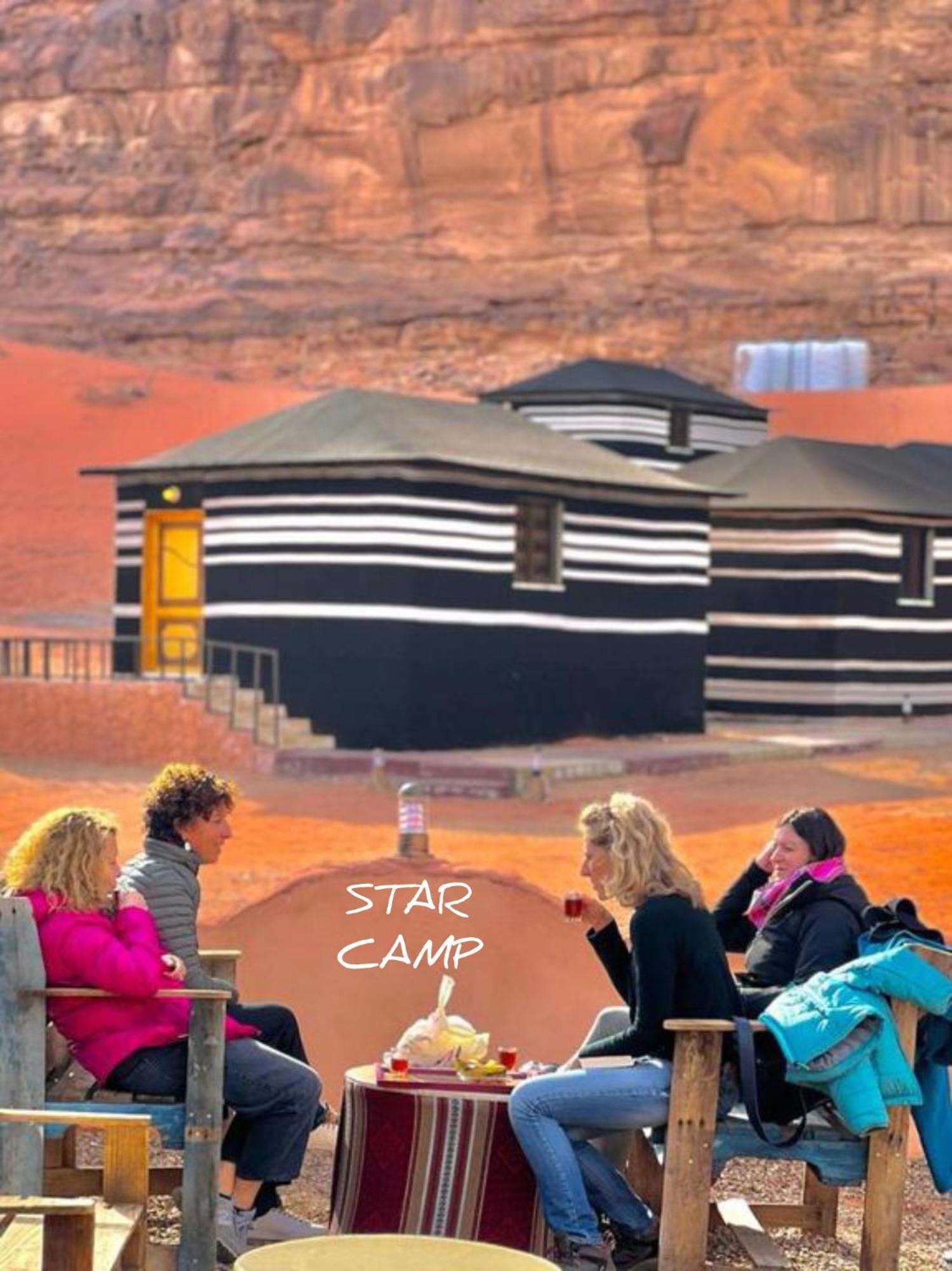 Star Camp & With Tor Hotel Wadi Rum Bagian luar foto