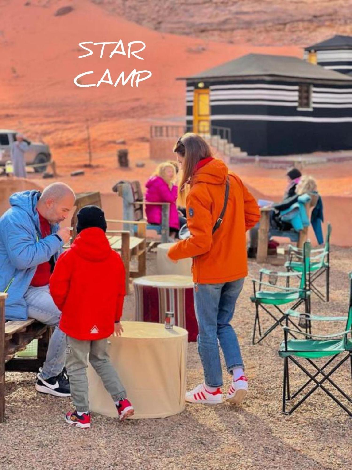 Star Camp & With Tor Hotel Wadi Rum Bagian luar foto